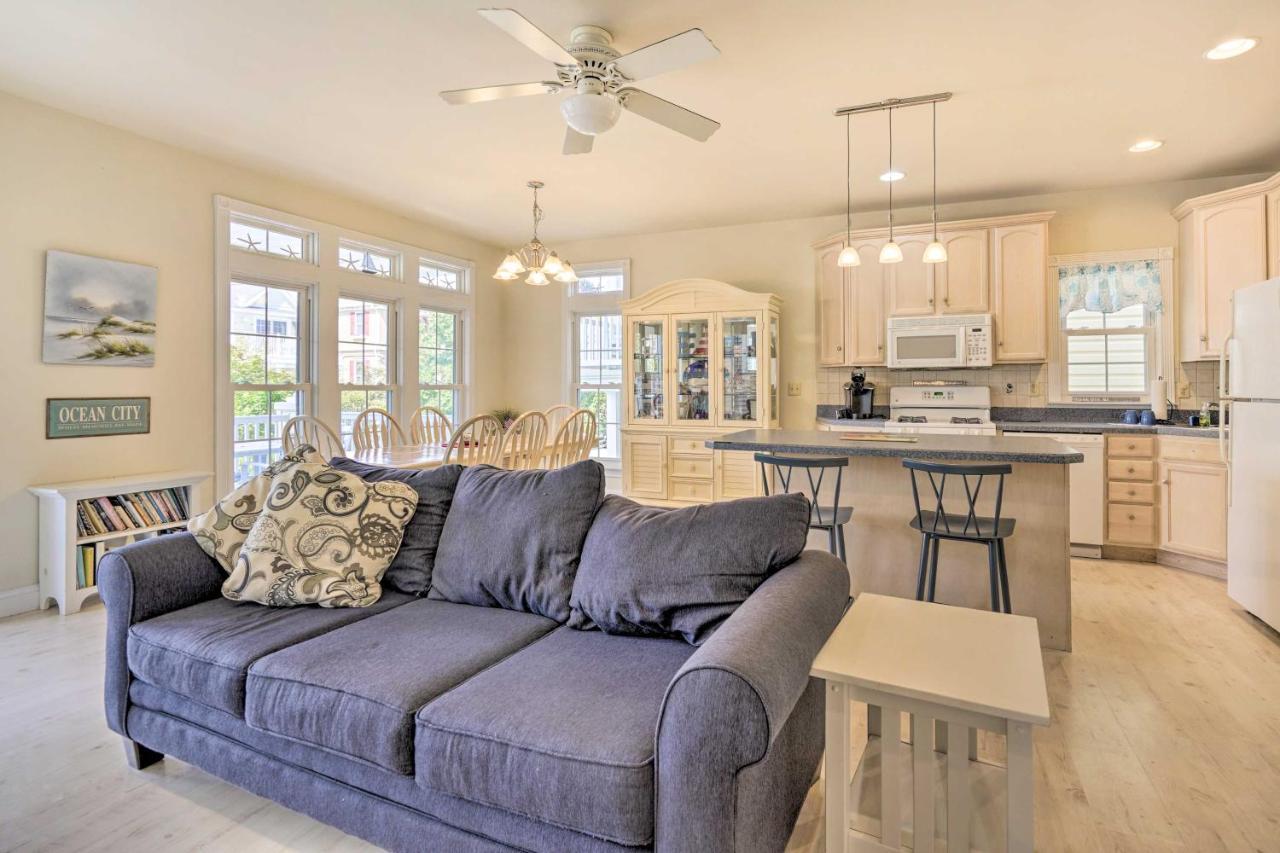 Sunny Ocean City Retreat About Qtr-Mi To Beach! 외부 사진