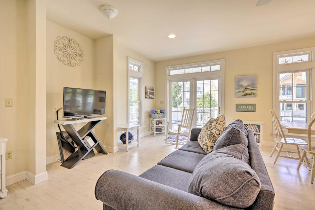 Sunny Ocean City Retreat About Qtr-Mi To Beach! 외부 사진